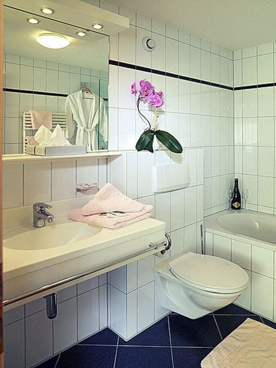 Badezimmer im Appartement 5 Chalet Schneekristall