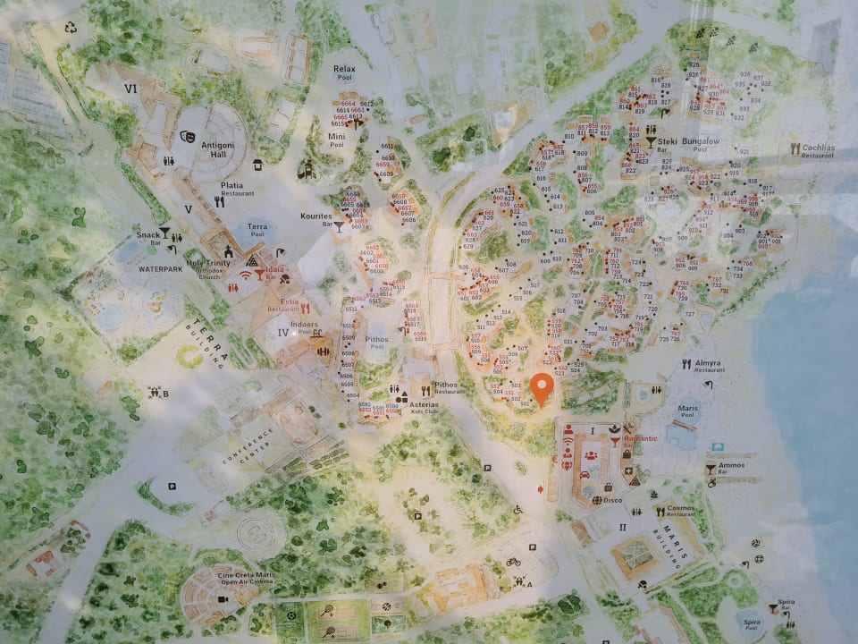 Ausblick Creta Maris Resort