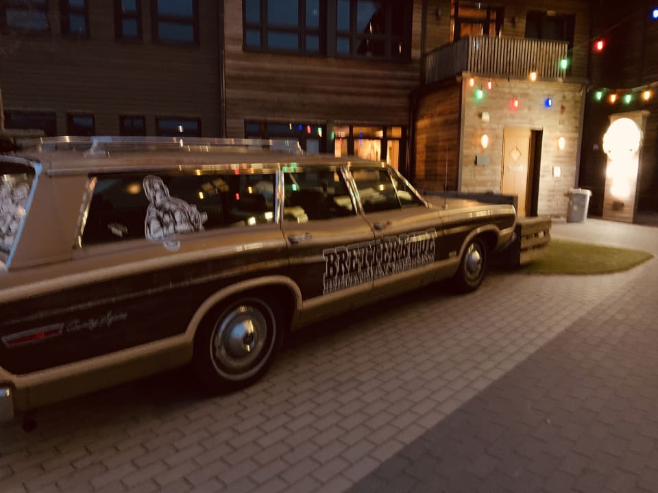 Außenansicht Bretterbude Heiligenhafen