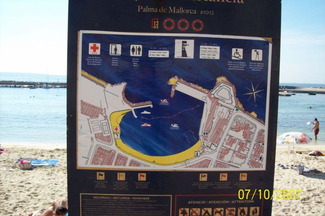 Strandplan BQ Aguamarina Boutique Hotel