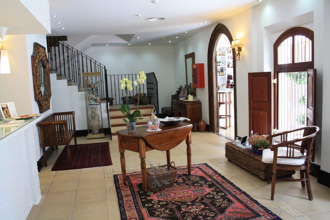 Recepción Hotel Santuario San Jose