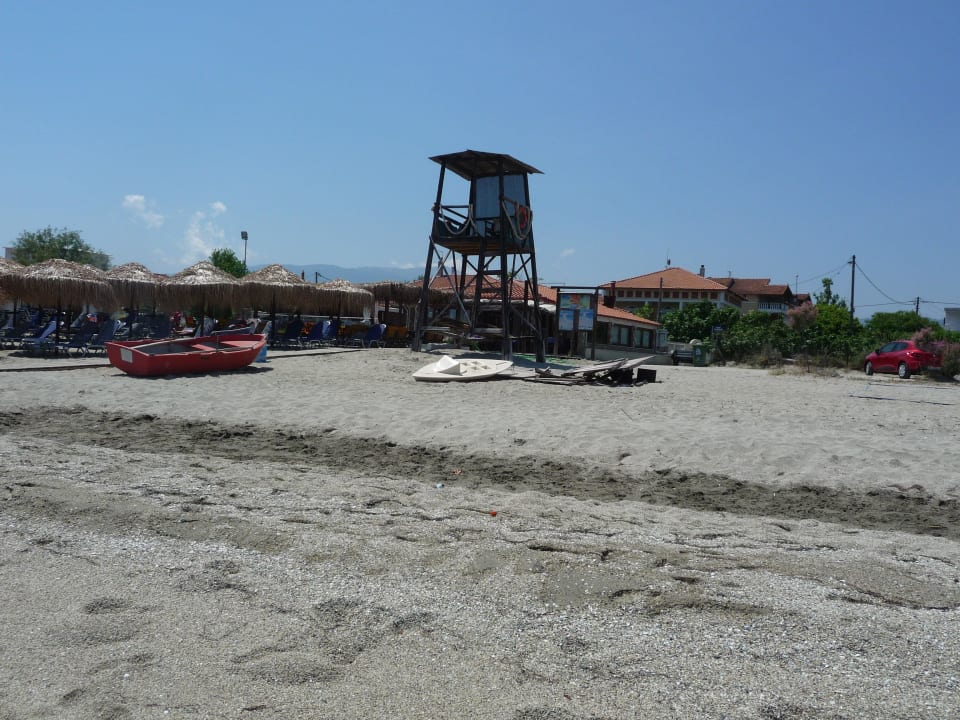 Villa Yianna vom Strand gesehen Villa Yianna