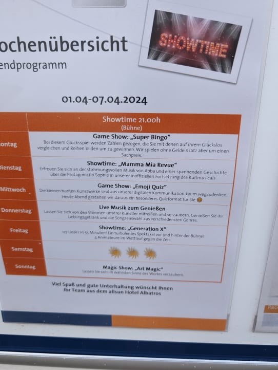 Sonstiges allsun App.-Hotel Albatros