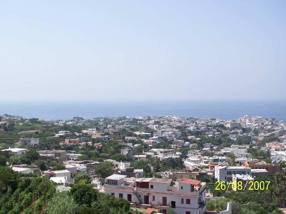 Ausblick auf Forio Hotel Parco La Rosa
