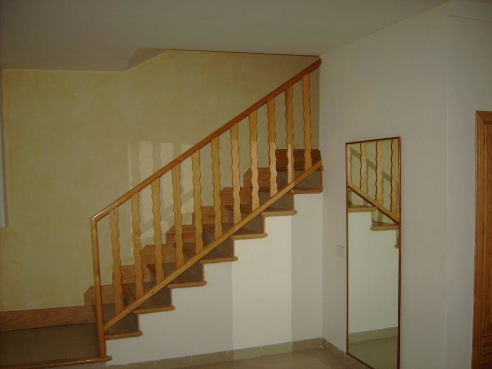 Treppenaufgang im Apartment Es Bauló Petit Hotel