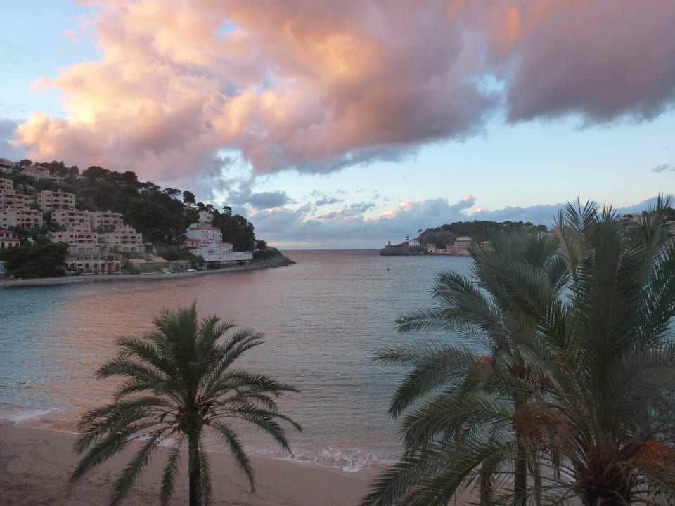 Blick vom Balkon des Zimmers E429 Hotel Marina & Wellness SPA