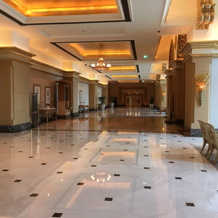 Lobby Emirates Palace Mandarin Oriental