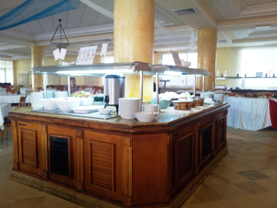 Mittelteil des Büffetbeeichs Sidi Mansour Resort & Spa