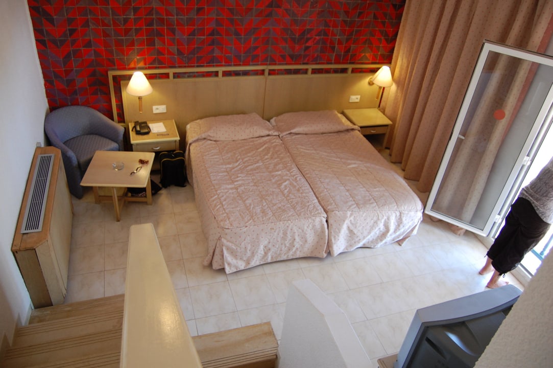 Zimmer "H09", vom Balkon aus gesehen Hotel El Mouradi Djerba Menzel