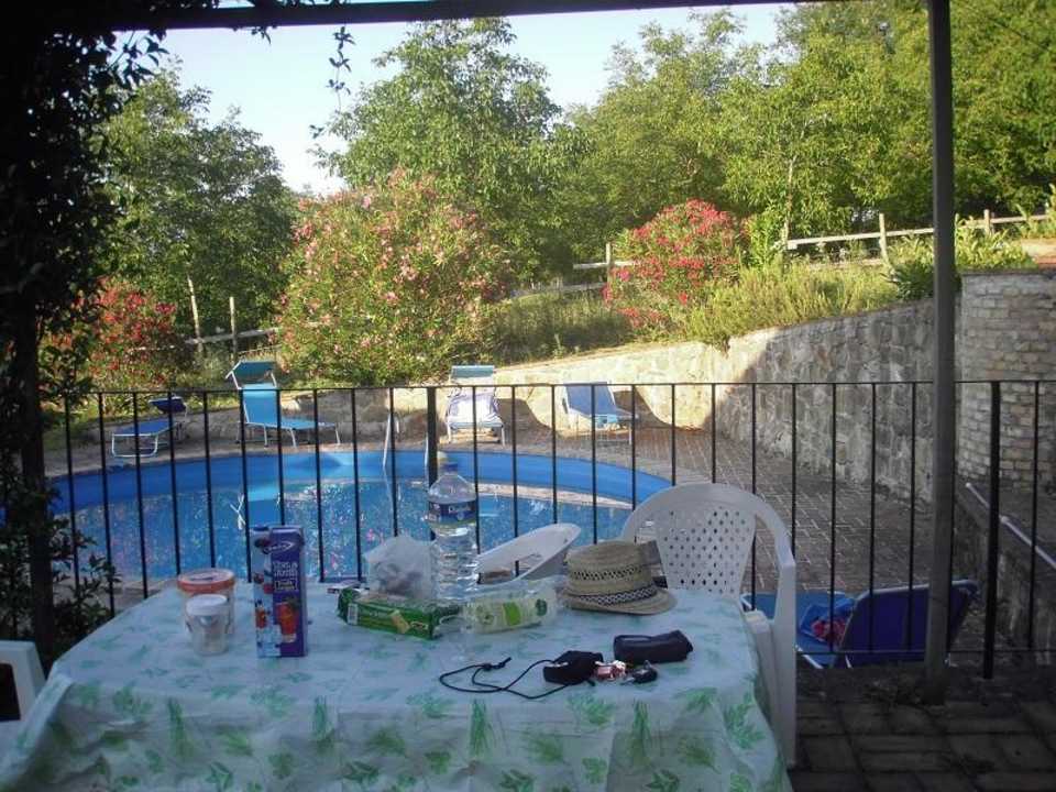 Pergola esterna Agriturismo La Vigna Rossa