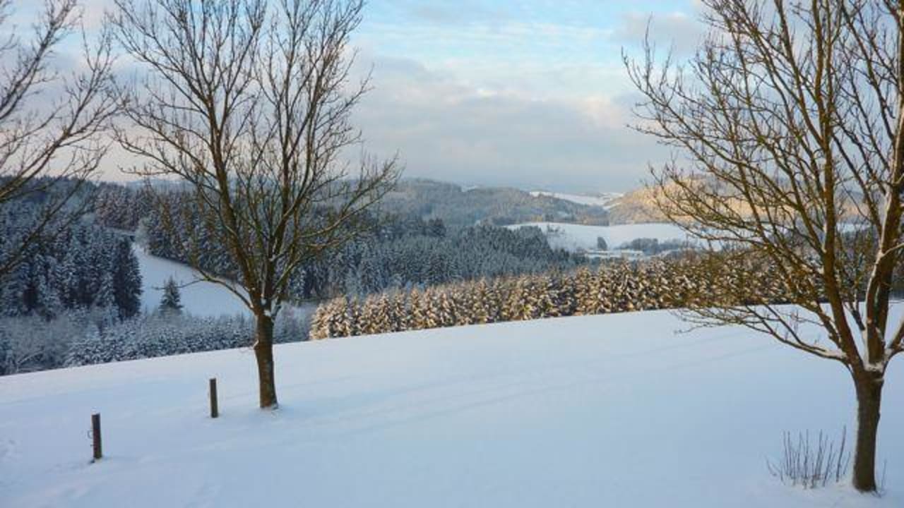 Winterlandschaft Bauernhof König