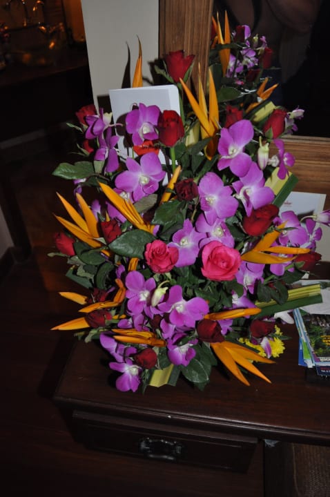 Frische Blumen zum Geburtstag Anavana Beach Resort