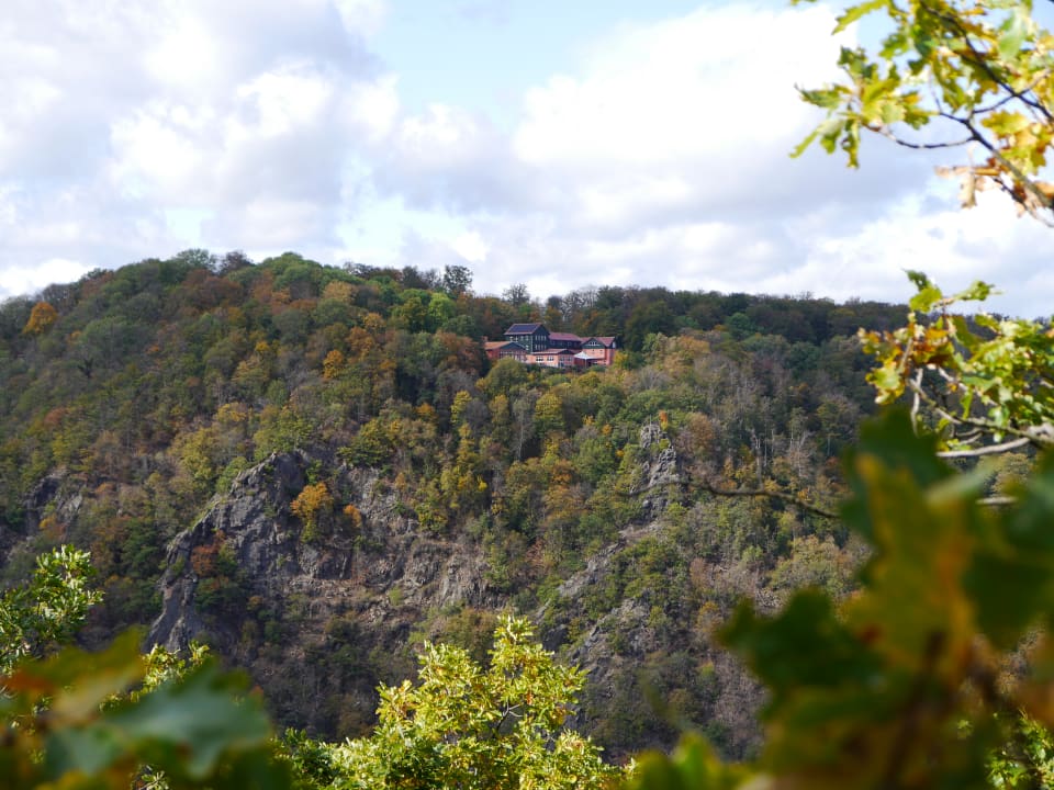 Außenansicht AKZENT Berghotel Rosstrappe