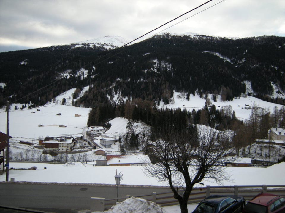 Ausblick vom Balkon Hohe Burg Alpengasthof
