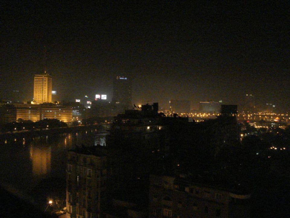 Blick vom Balkon Cairo Marriott Hotel & Omar Khayyam Casino