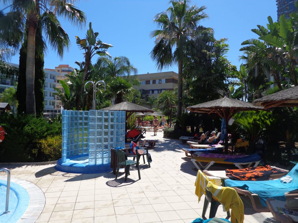 Duschen am Pool Sol Príncipe