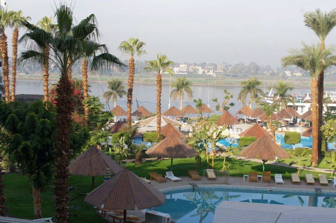 Dreamlike view Pyramisa Hotel Luxor