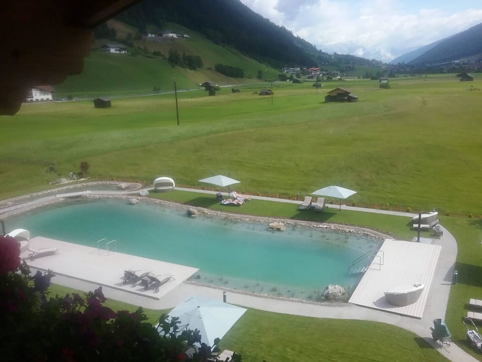 Blick aus unserem Zimmer Alpeiner Nature Resort Tirol