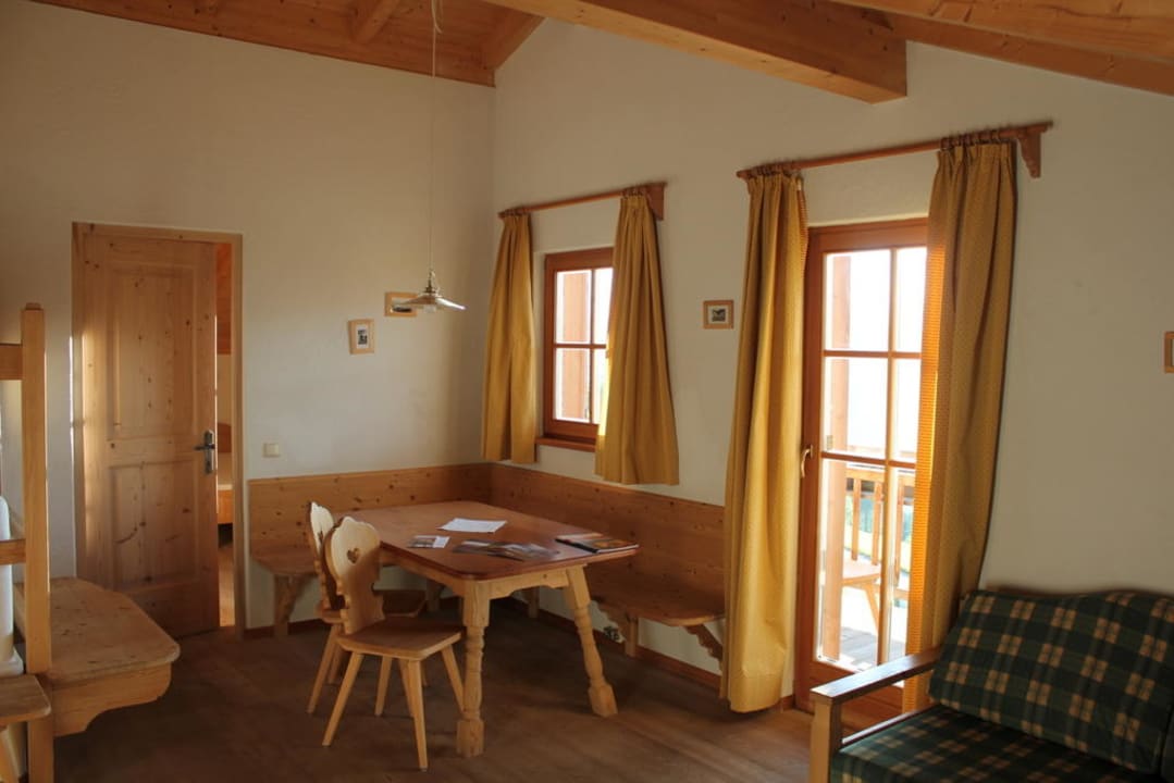 Chalet Lodnerspitze Wohnraum Taser Familienalm