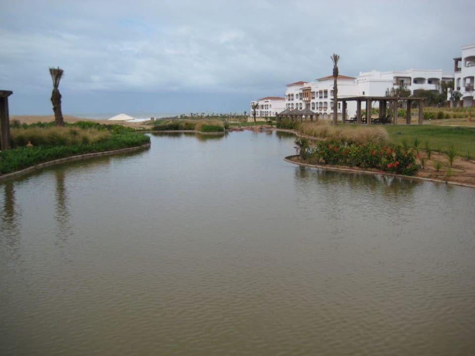 Ein Teil der künstlichen Lagune ROBINSON AGADIR
