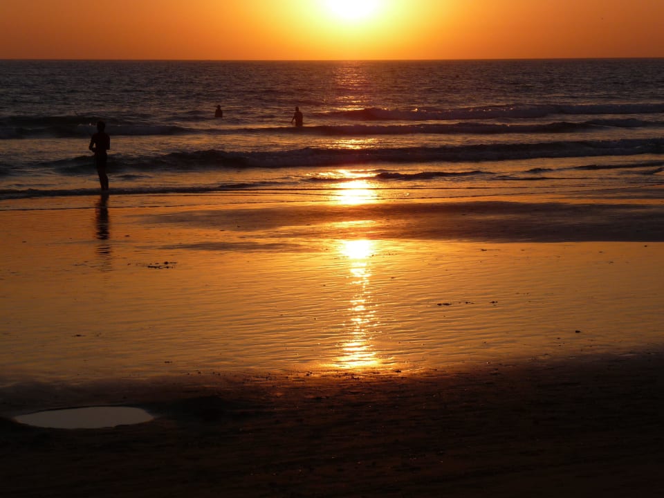 Sonnenuntergangsbaden Fuerte Conil-Resort