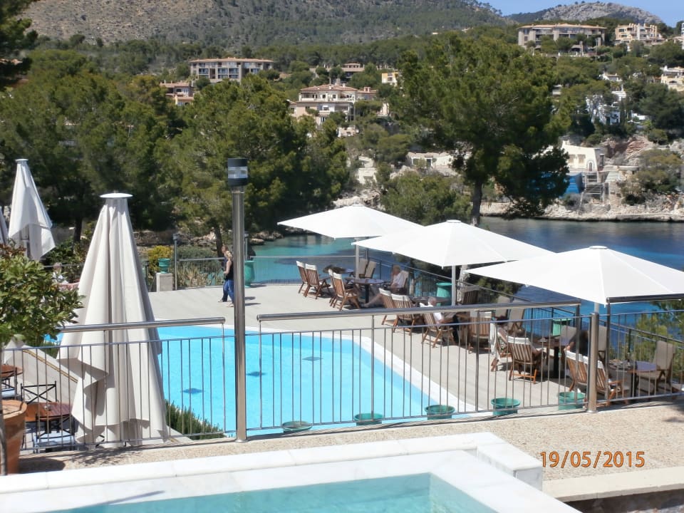 Blick vom Privatpool Hotel Coronado Thalasso & Spa