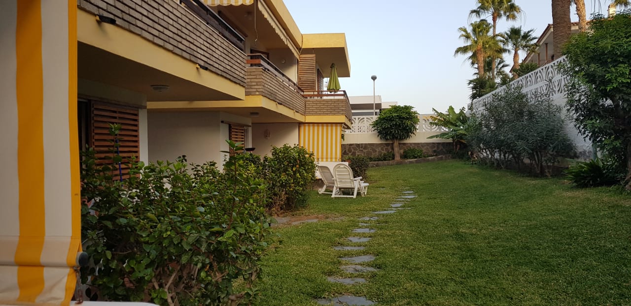 Gartenanlage Apartments Las Tuneras