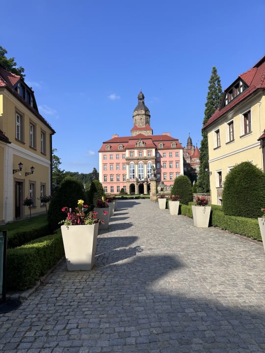 Ausblick Hotel Książ