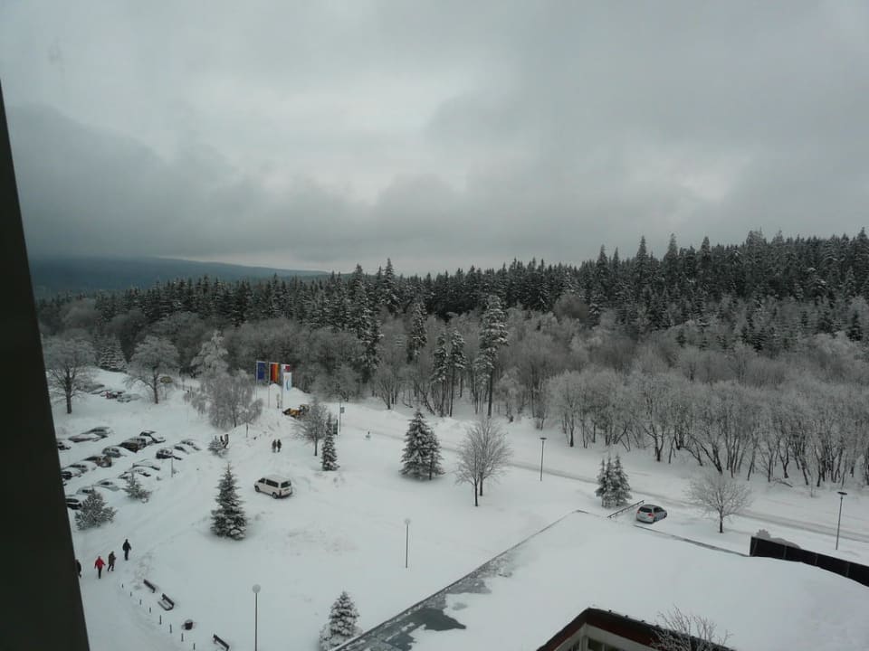 Schneelandschaft AHORN Panorama Hotel Oberhof