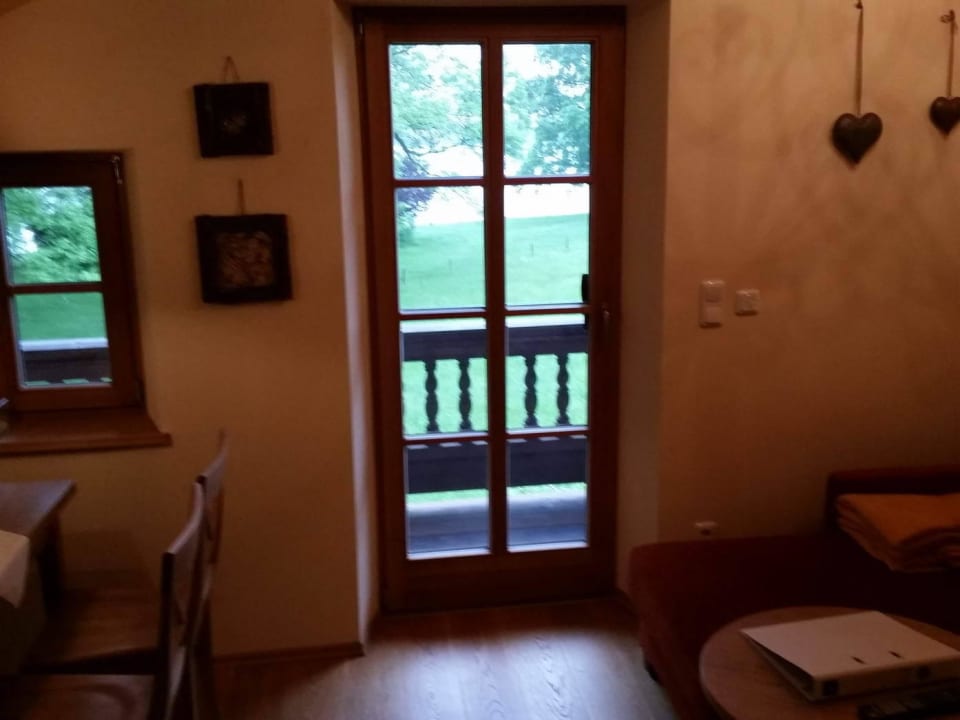 Blick zum See Schöllkopf Prien Ferienwohnungen