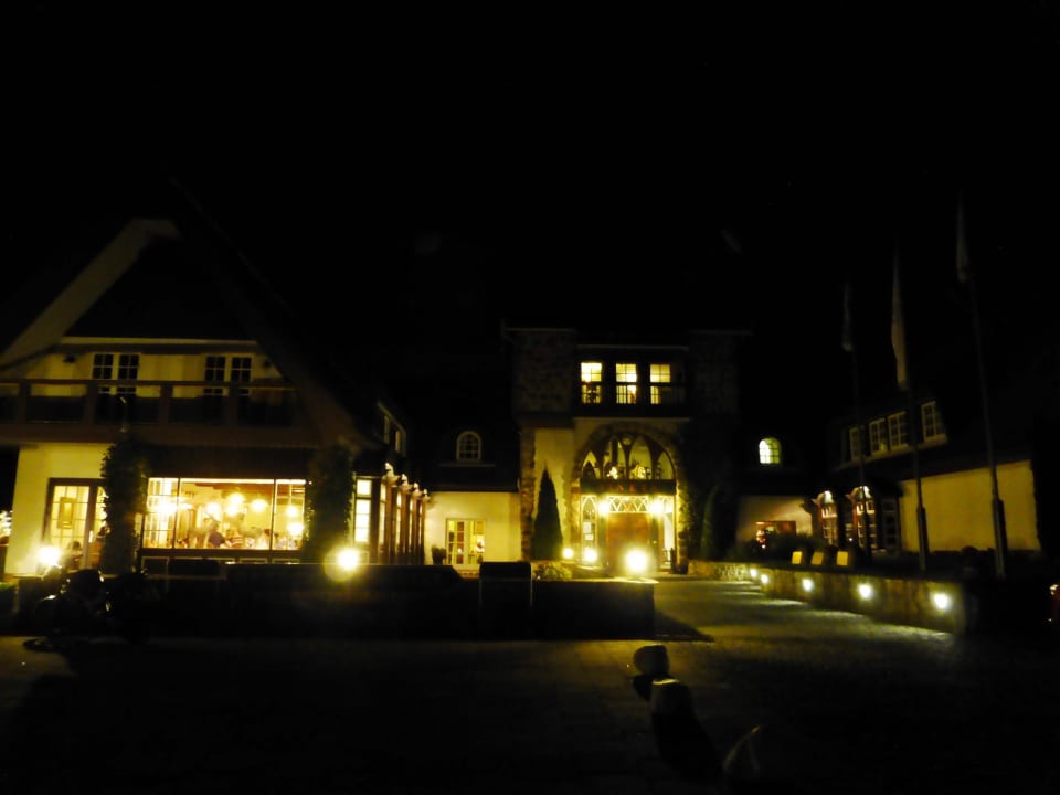 Auch nachts ein schöner Anblick Meeressterne Hotel Forsthaus Damerow