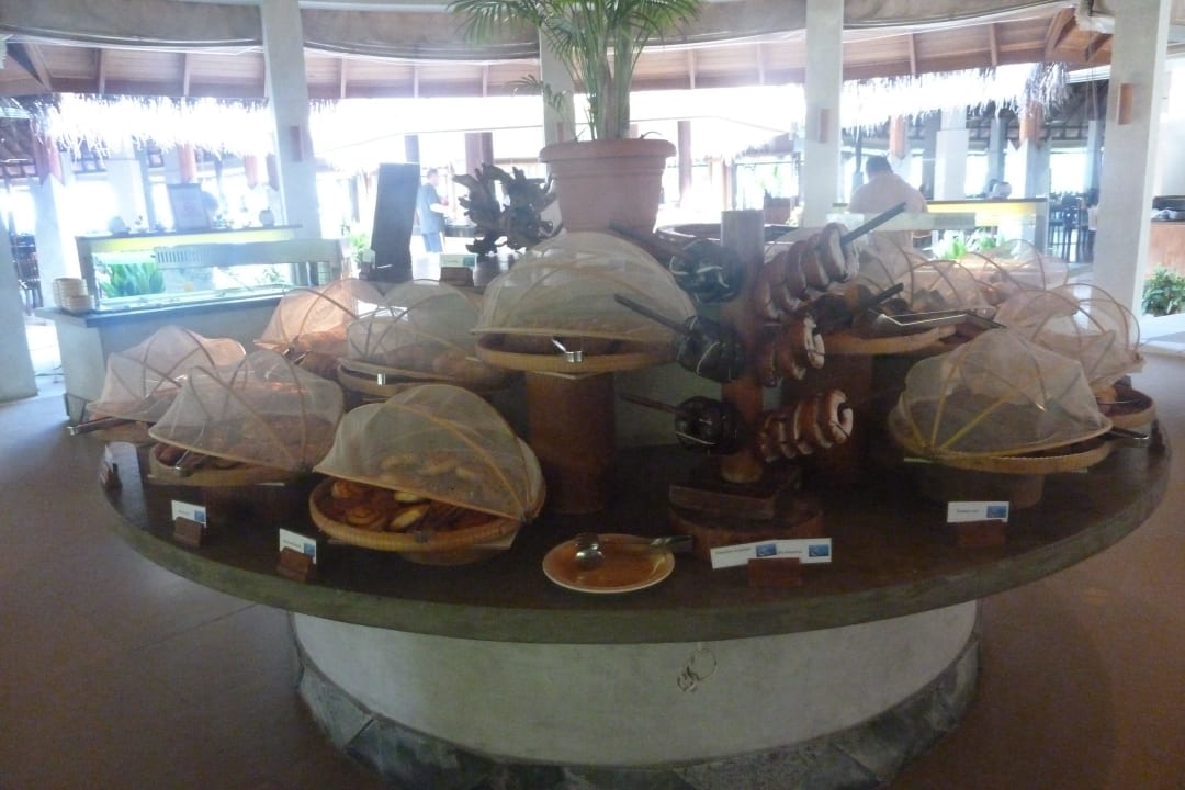 Brotstation Frühstücksbuffet Kuramathi Maldives