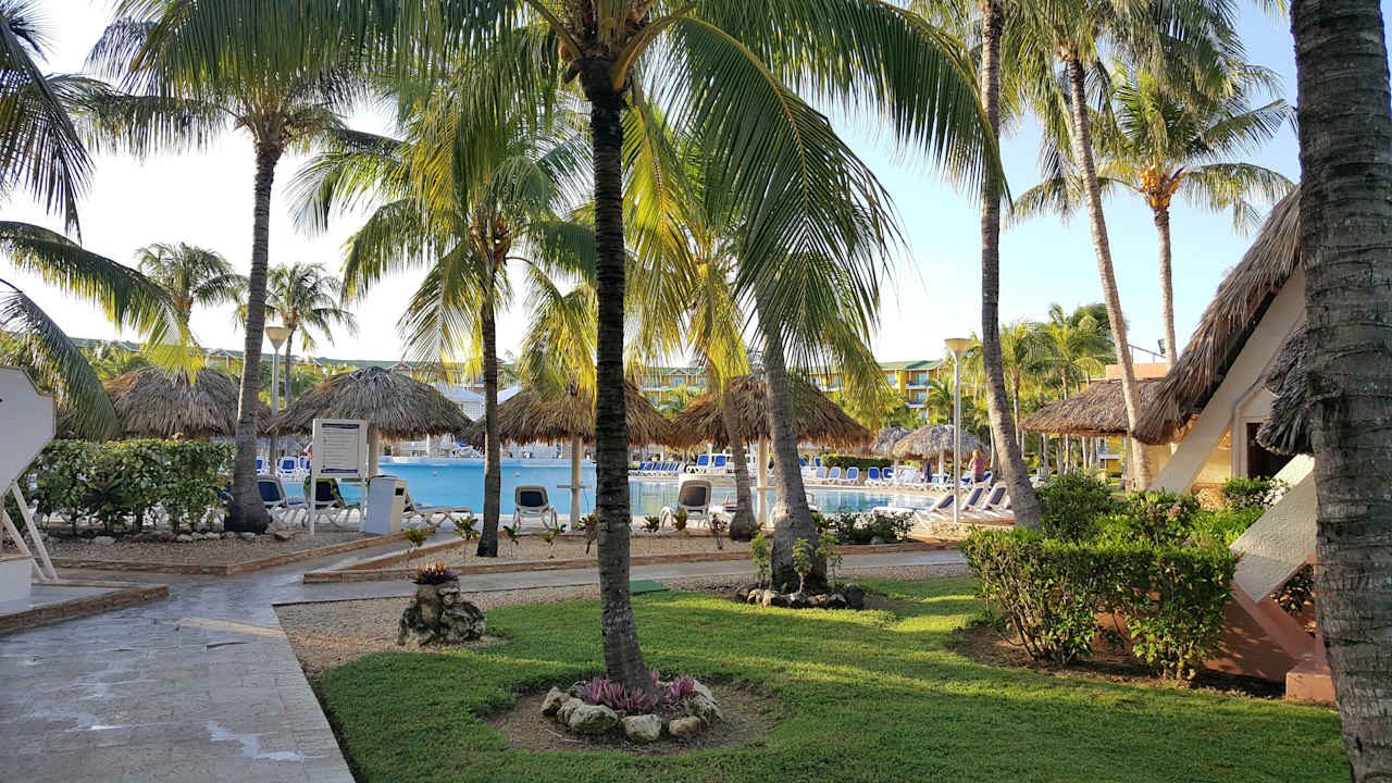 Blick in Richtung Pool Melia Las Antillas - Adults only