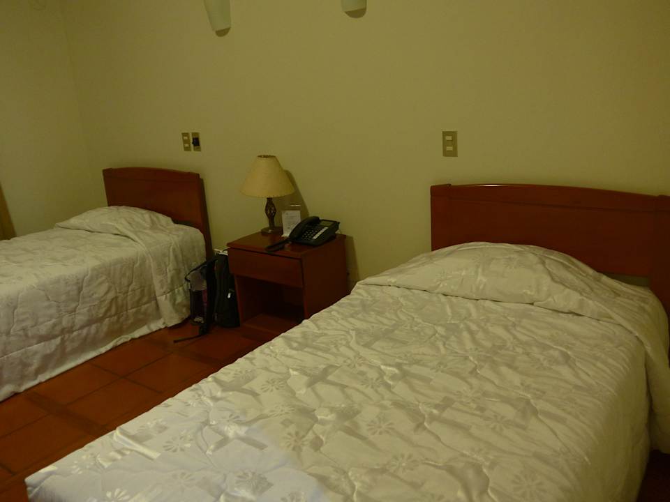 Blick zu den Betten Hotel Nazca Lines