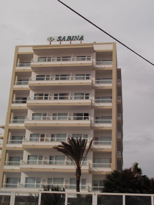 5. Etage wohnten wir. Toller Meerblick Sabina Hotel & Suites