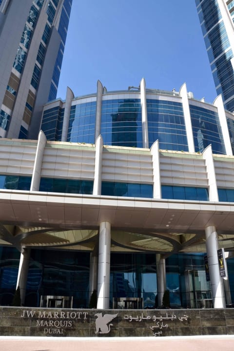 Außenansicht JW Marriott Marquis Hotel Dubai