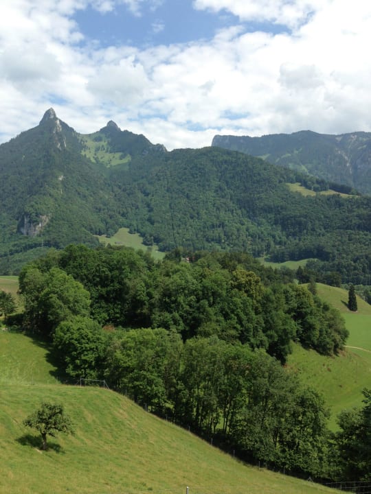 Vom Fenster aus Hôtel de Gruyères