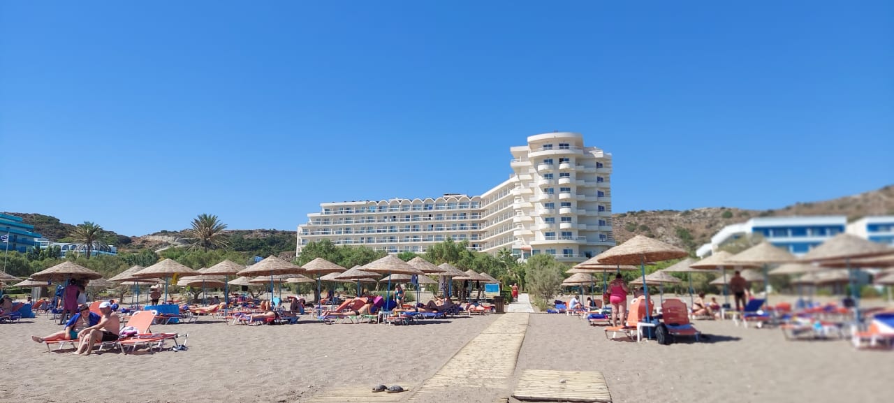 Außenansicht Pegasos Deluxe Beach Hotel