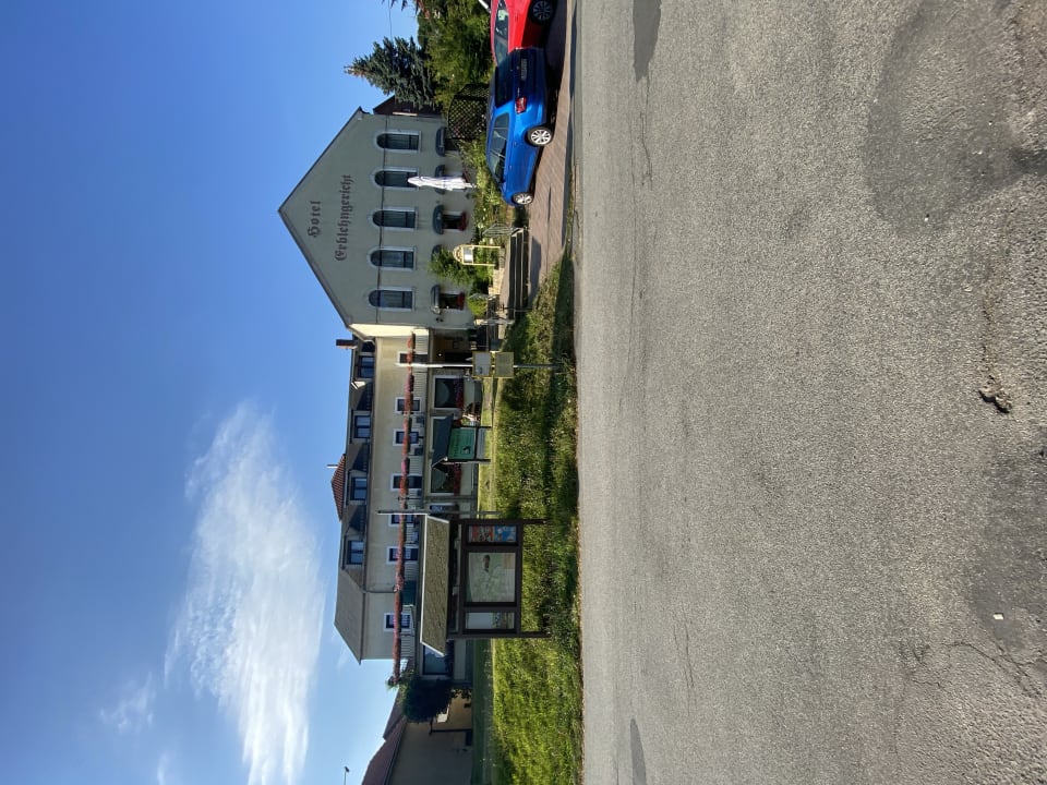 Außenansicht Hotel Erblehngericht Papstdorf