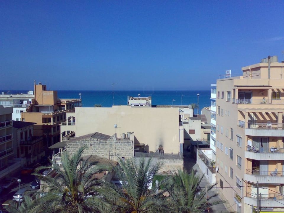 Ausblick vom Fenster Hotel HM Ayron Park