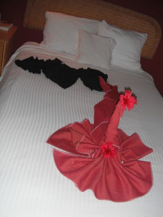 Schwan mit Tagesdecke Villas Bavaro Resort & Spa