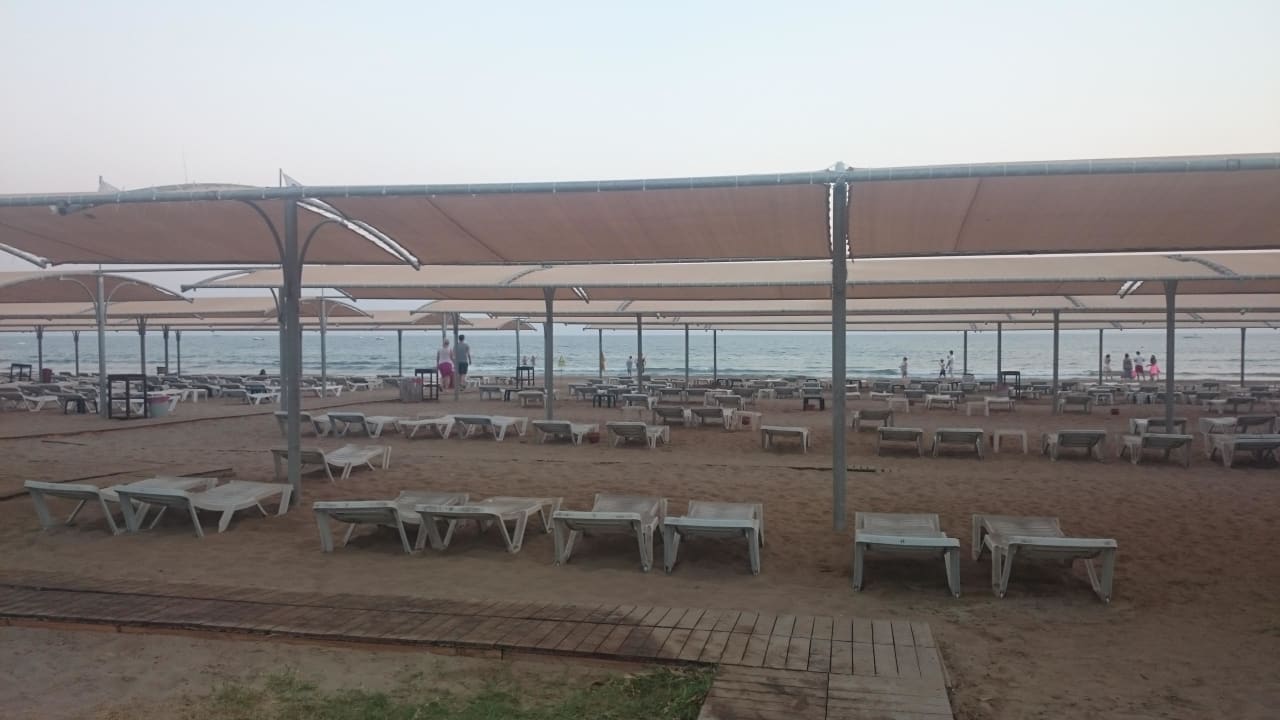 Hoteleigener Strandabschnitt  Seher Kumköy Star Resort & Spa