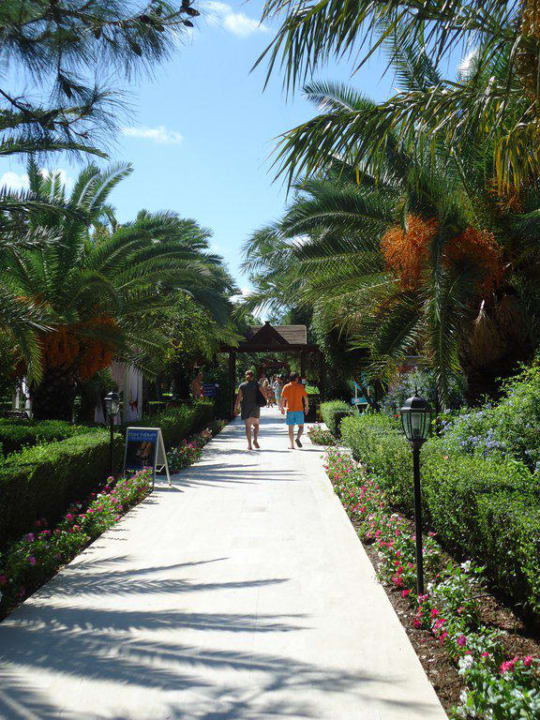 Der Weg zum Essen & Strand  Hotel Club Nena