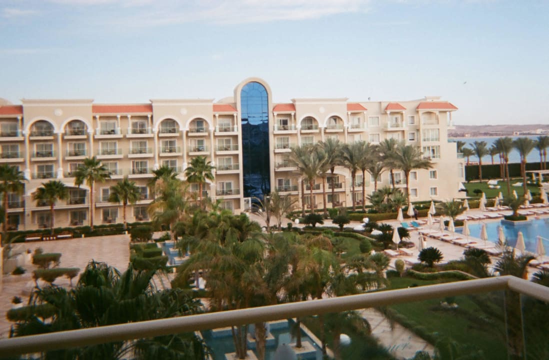 Blick vom Balkon 4.Etage Premier Le Reve Hotel & Spa