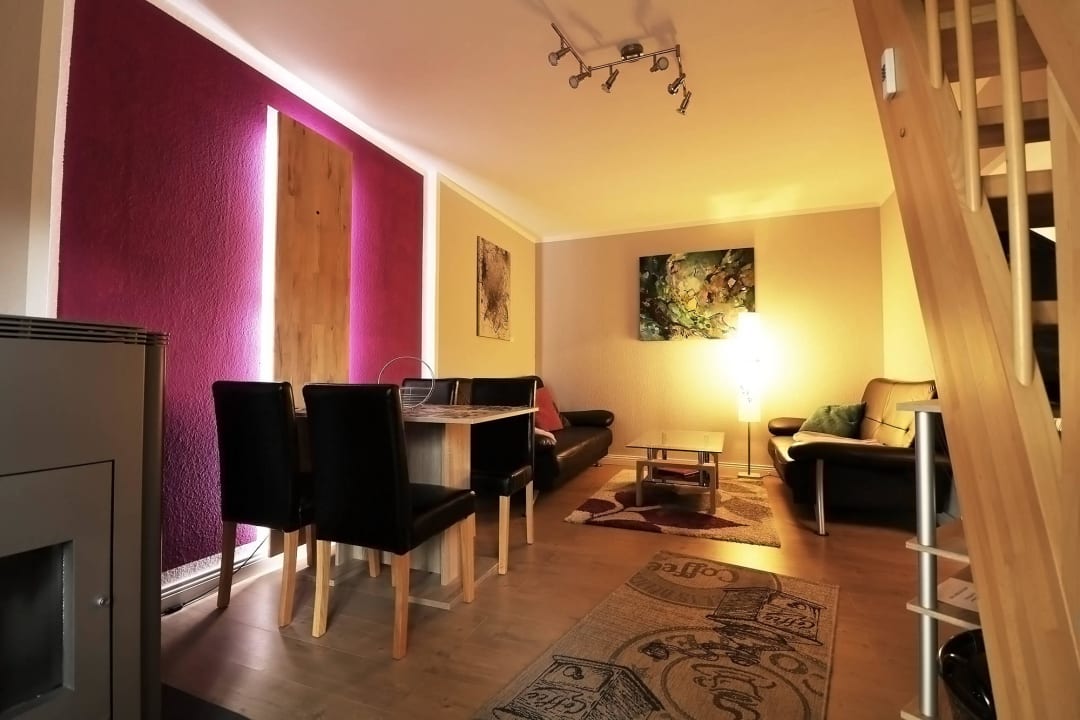 Wohnzimmer Ferienhaus Ostehof Weertzen