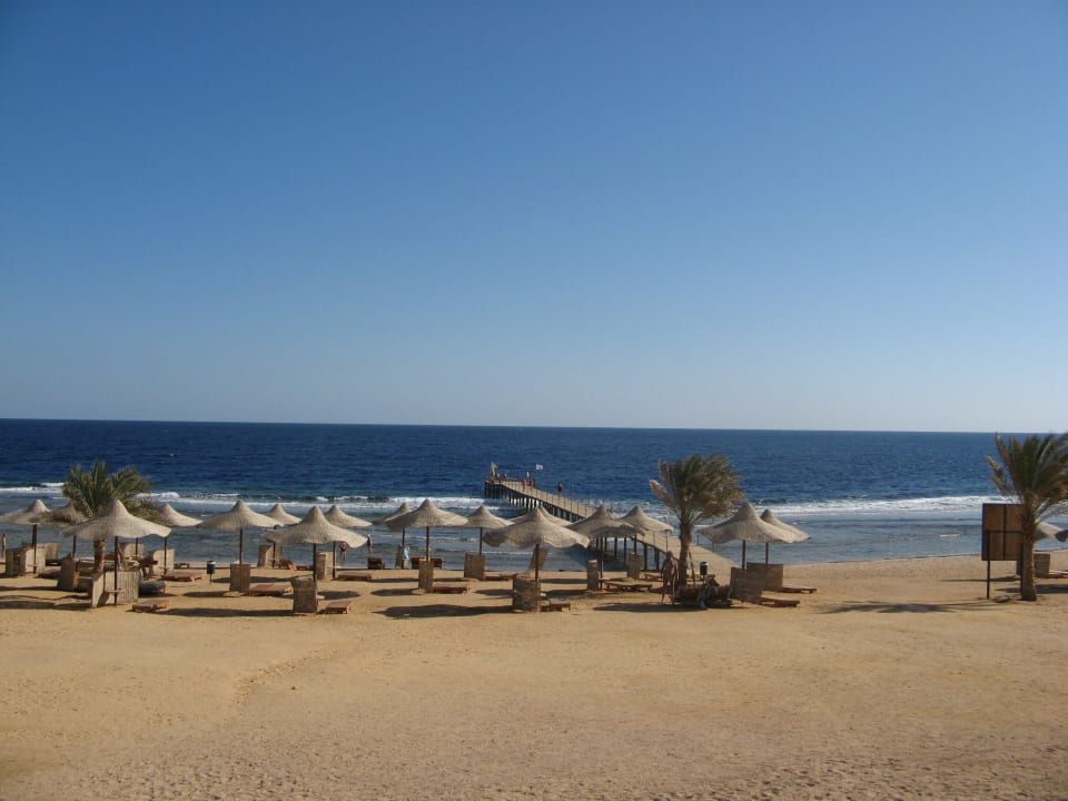 Vom Hotel zum Strand Three Corners Sea Beach Resort