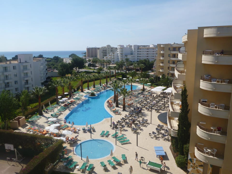 Balkon Aussicht allsun App.-Hotel Orient Beach