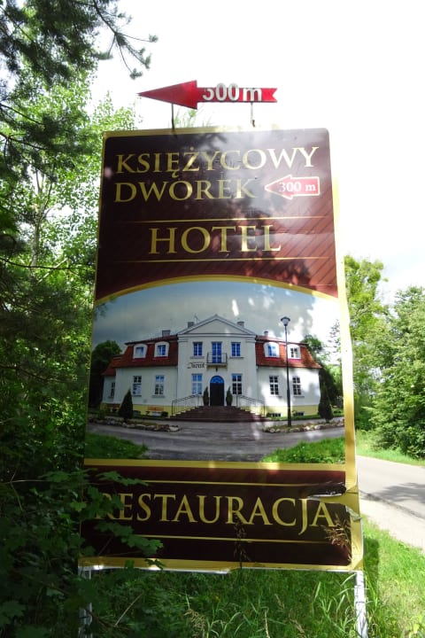 Hier geht es lang Hotel Ksiezycowy Dworek