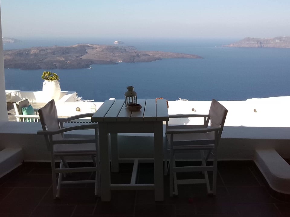 Balkon beim Sudio R.106 Hotel Agali Houses