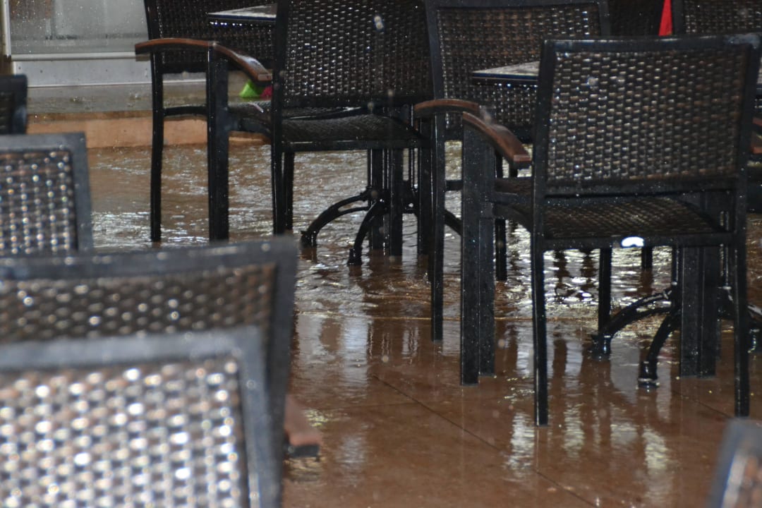 Überraschung im August. 1,5 Stunden Starkregen! Hane Family Resort